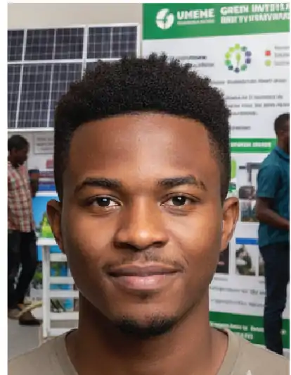 Portrait of David Mugisha, Project Manager